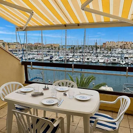 Avec Vue Bateaux - Piscine Et Tennis Gn050-692 Gruissan